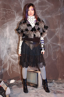 styliste knitwear designer mode fashion maille dress Robe femme womenswear adam jones paris collection jubilee