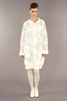 styliste knitwear designer mode fashion maille dress Robe femme womenswear adam jones paris collection winter
